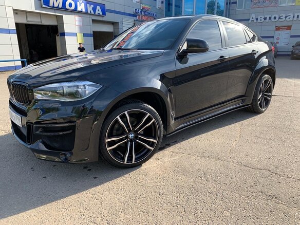 2016 BMW X6 35i II (F16), чёрный - вид 10