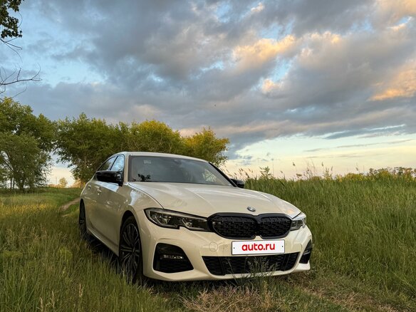 2020 BMW 3 серии 320d xDrive VII (G2x), белый, 3700000 рублей