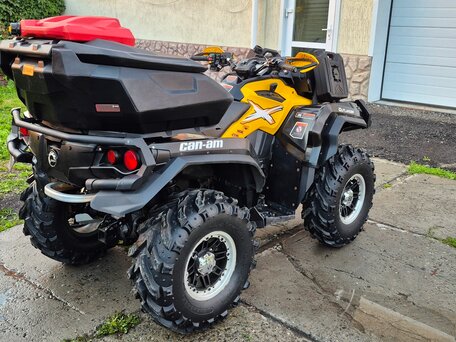 2017 BRP Can-Am Outlander X MR 650, жёлтый, 780000 рублей, вид 5