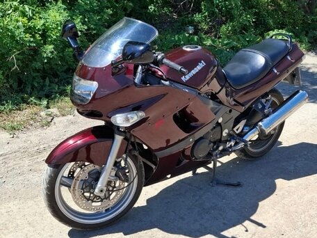 2007 Kawasaki ZZR 400, красный, 300000 рублей, вид 1