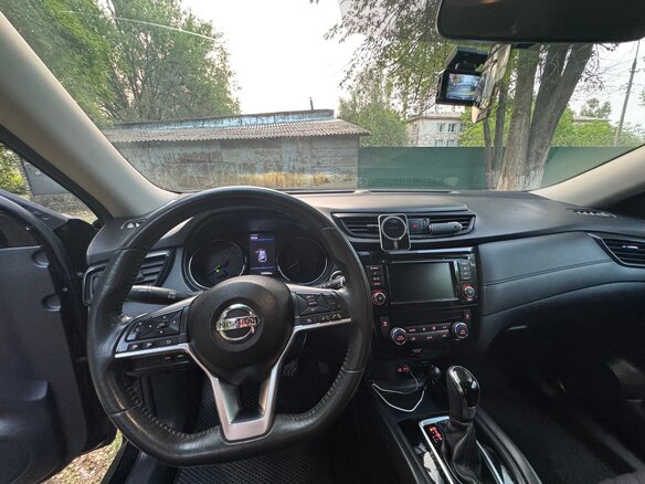 2017 Nissan Rogue II Рестайлинг, чёрный, 1999999 рублей - вид 15