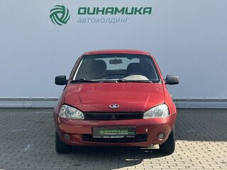 2009 Lada (ВАЗ) Kalina I, красный, 125000 рублей, вид 2