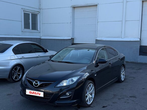 2010 Mazda 6 II (GH) Рестайлинг, чёрный, 795000 рублей - вид 1