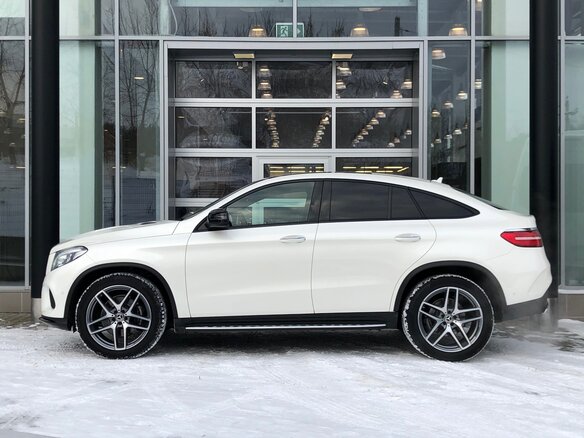 2017 Mercedes-Benz GLE Coupe 350 d I (C292), белый - вид 2