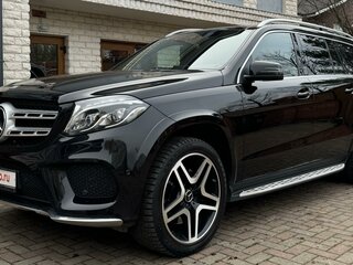 2017 Mercedes-Benz GLS 400 I (X166), чёрный, 5500000 рублей, вид 2