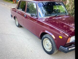 2006 Lada (ВАЗ) 2107, пурпурный, 130000 рублей, вид 1