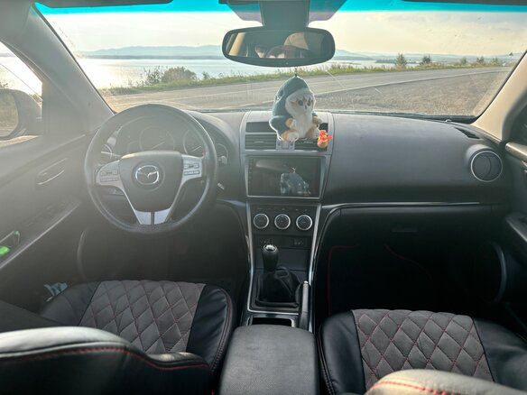 2007 Mazda 6 II (GH), серебристый, 560000 рублей - вид 5