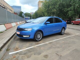 2014 Skoda Rapid I, синий, 900000 рублей, вид 1
