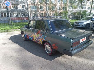2010 Lada (ВАЗ) 2107, зелёный, 128000 рублей, вид 4