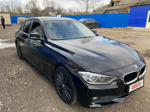 2013 BMW 3 серии 316i VI (F3x), чёрный - вид 1