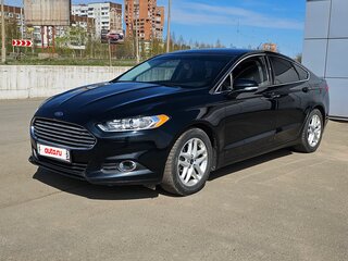 2014 Ford Fusion (North America) II, чёрный, 1200000 рублей, вид 1
