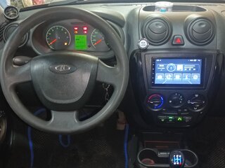 2014 Lada (ВАЗ) Granta I, чёрный, 370000 рублей, вид 5