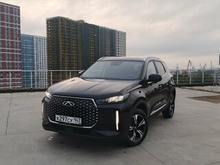 2024 Chery Tiggo 4 I Рестайлинг 2, чёрный, 1760000 рублей, вид 2