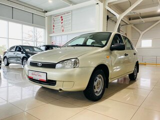 2010 Lada (ВАЗ) Kalina I, жёлтый, 213000 рублей, вид 1