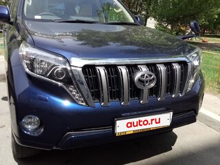 2015 Toyota Land Cruiser Prado 6-speed 150 Series Рестайлинг 1, синий, 3695000 рублей, вид 1
