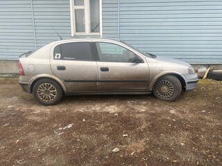 2002 Opel Astra G, серый, 300000 рублей, вид 3