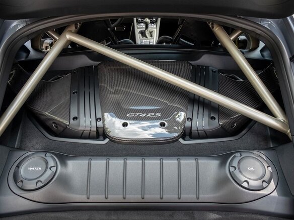 2025 Porsche Cayman GT4 RS II 718 (982), серый - вид 12