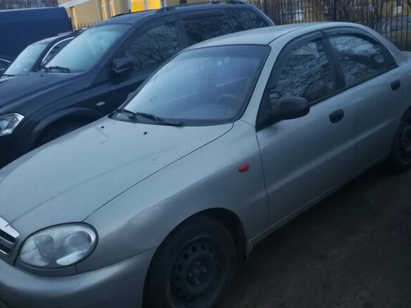 2007 Chevrolet Lanos I, серебристый - вид 4