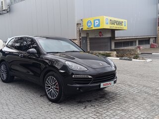 2011 Porsche Cayenne Diesel II (958), чёрный, 2499000 рублей, вид 3