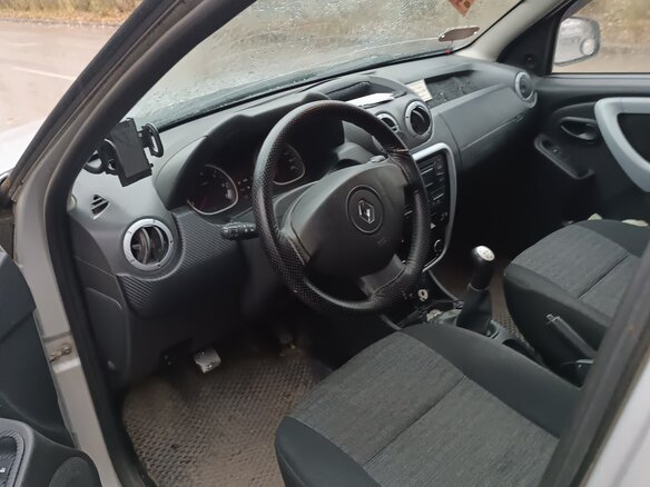 2012 Renault Duster I, серый, 1000000 рублей - вид 3