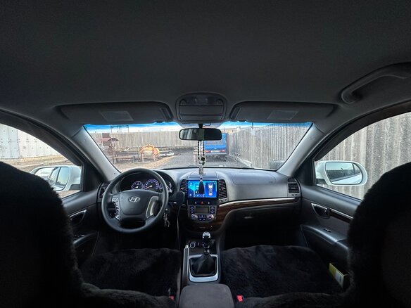 2010 Hyundai Santa Fe II Рестайлинг, белый, 1430000 рублей - вид 8
