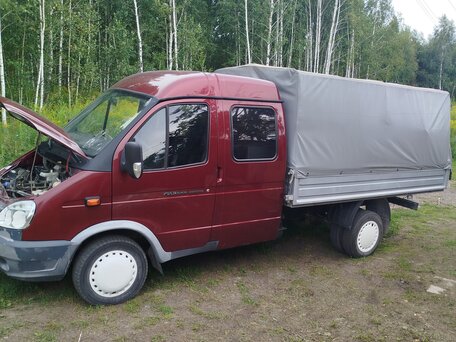 2012 ГАЗ ГАЗель (33023/330273) Фермер, красный, 1900000 рублей, вид 3