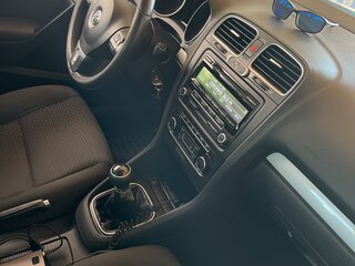 2012 Volkswagen Golf VI, белый, 1100000 рублей, вид 4