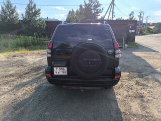 2004 Toyota Land Cruiser Prado 4-speed 120 Series, чёрный, 1800000 рублей, вид 3