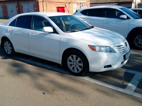 2006 Toyota Camry VI (XV40), белый - вид 4