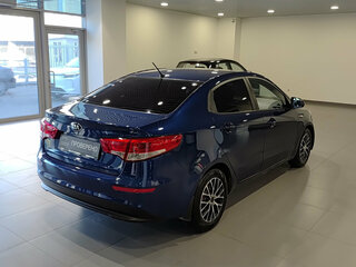 2016 Kia Rio III Рестайлинг, синий, 749000 рублей, вид 5