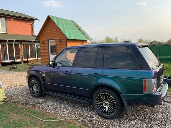 2006 Land Rover Range Rover III Рестайлинг, синий - вид 9
