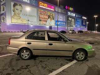 2004 Hyundai Accent ТагАЗ II, бежевый, 310000 рублей, вид 4