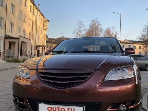 2003 Mazda 3 I (BK), оранжевый, 530000 рублей - вид 1