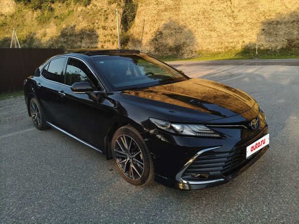 2023 Toyota Camry VIII (XV70) Рестайлинг, чёрный, 2825000 рублей