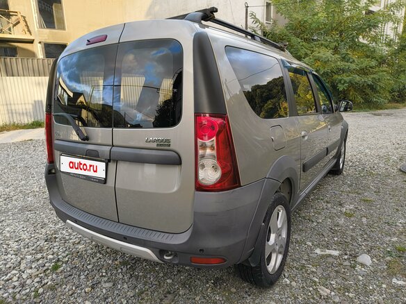 2015 Lada (ВАЗ) Largus Cross I, серый, 870000 рублей - вид 5