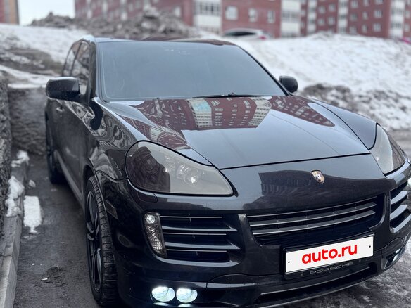 2008 Porsche Cayenne S I Рестайлинг (957), чёрный, 1550000 рублей - вид 6