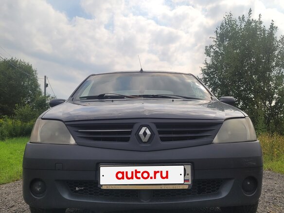 2006 Renault Logan I, серый, 200000 рублей - вид 2