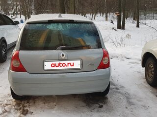 2001 Renault Clio II Рестайлинг, серый, 375000 рублей, вид 4