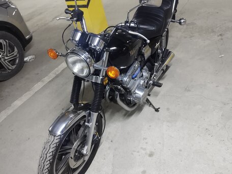 1980 Yamaha XS750, чёрный, 400000 рублей, вид 2
