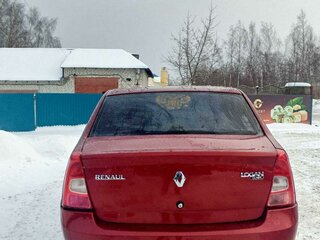 2012 Renault Logan I Рестайлинг, красный, 380000 рублей, вид 1