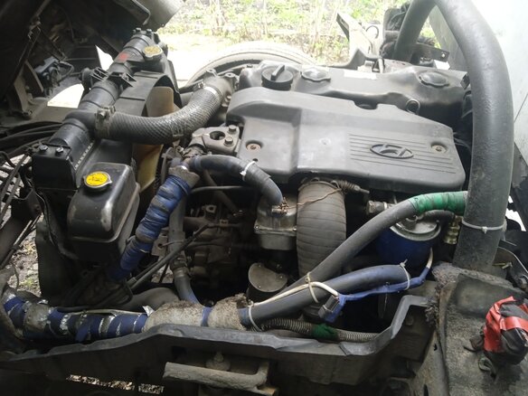 2005 Hyundai HD72, синий, 1000000 рублей