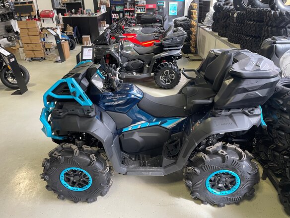 2025 CFMoto CFORCE 1000 MV, синий - вид 7