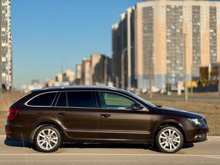 2015 Skoda Superb II Рестайлинг, коричневый, 1890000 рублей, вид 5
