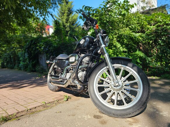 2006 Harley-Davidson Sportster 883, чёрный, 650000 рублей - вид 1