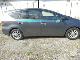2015 Toyota Prius Alpha I (ZVW40/41) Рестайлинг, серый, 1750000 рублей, вид 2