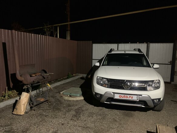 2016 Renault Duster I Рестайлинг, белый, 950000 рублей - вид 1