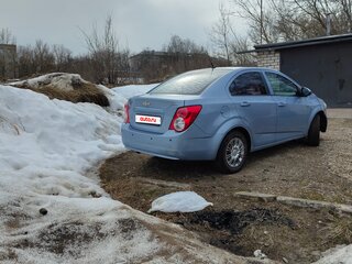 2012 Chevrolet Aveo II, голубой, 565000 рублей, вид 5