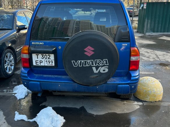 2003 Suzuki Grand Vitara I Рестайлинг, синий, 900000 рублей - вид 3