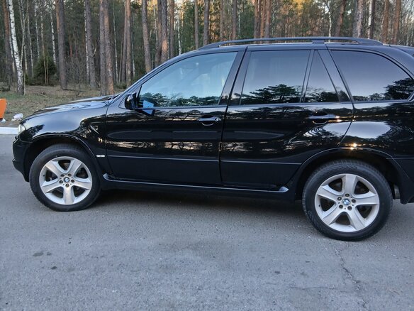 2005 BMW X5 3.0d I (E53) Рестайлинг, чёрный, 1600000 рублей - вид 5