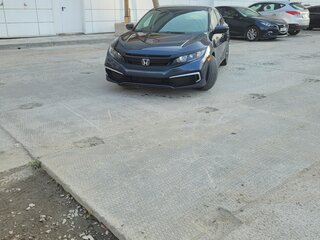 2020 Honda Civic X Рестайлинг, синий, 1880000 рублей, вид 4